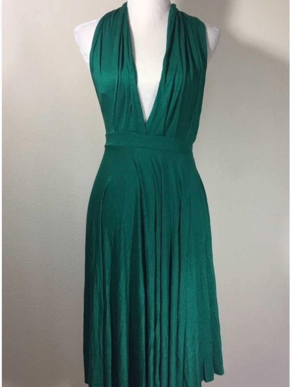 Tart Collections Emerald Covertible V-Neck Dress